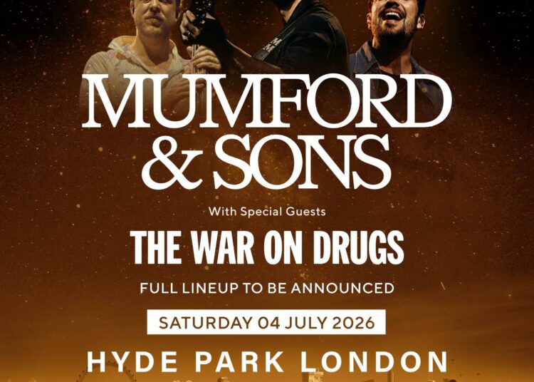 Mumford & Sons nos contam sobre seu show no BST Hyde Park em 2026 e seu novo álbum ‘Prizefighter’: “Estamos todos entusiasmados”
