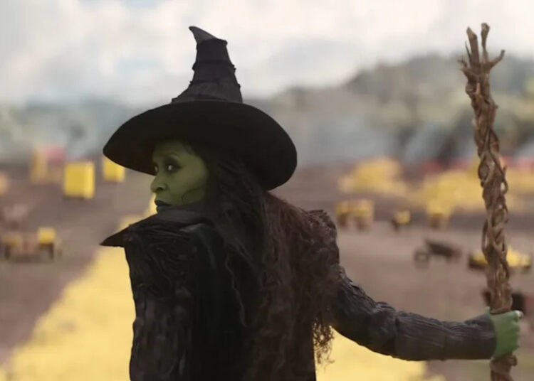 Não tendo visto o musical original de Wicked, não estava preparado para o terror corporal de Good