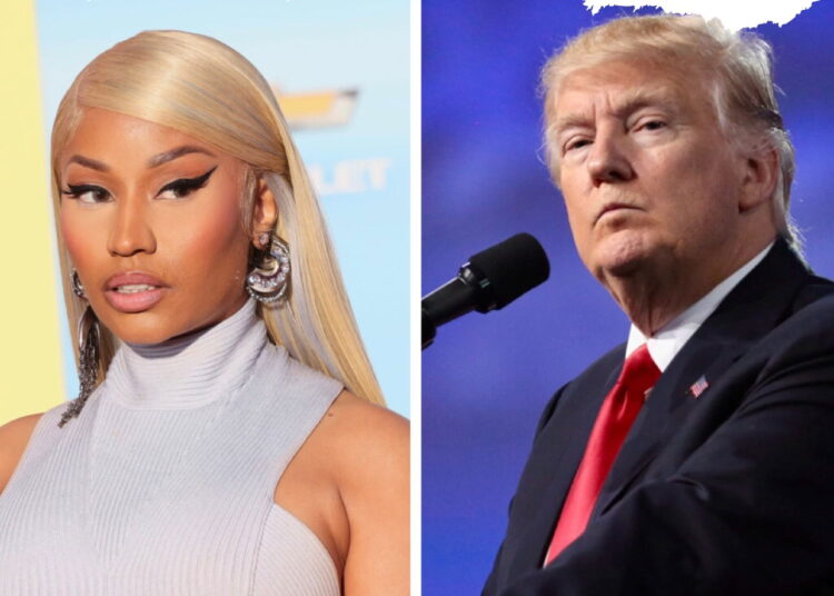 Nicki Minaj trabalhando com Trump na situação dos cristãos na Nigéria