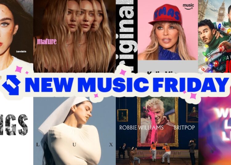 Nova música sexta-feira: Kylie Minogue, Katy Perry, Robbie Williams, The Lottery Winners e mais