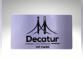 O cartão Silver VIP oferece a alguns residentes de Decatur acesso gratuito aos próximos eventos esportivos e de entretenimento