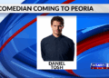 O comediante Daniel Tosh se apresentará no Peoria Civic Center