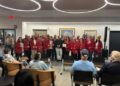 O corte da fita do New Citizens Bank contou com grande participação e música ao vivo