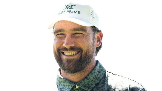O hilário anúncio de bebida energética de Travis Kelce prova seus 'muitos talentos'