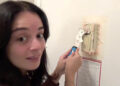 O influenciador corrige o olho mágico 'Landlord Special' em uma série de vídeos virais, mas o projeto DIY dá uma guinada inesperada (exclusivo)
