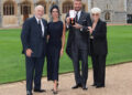 O recém-nomeado David Beckham agora tem um título real oficial - e a esposa Victoria também