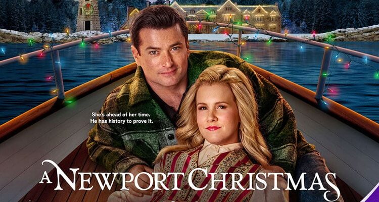 Os atores de 'A Newport Christmas' Wes Brown e Ginna Claire Mason falam estrelando um filme de viagem no tempo para a Hallmark | Ginna Claire Mason, Hallmark Channel, Wes Brown | Notícias e fofocas sobre celebridades | Entretenimento, fotos e vídeos