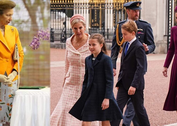 Princesa Anne, Duquesa Sophie e William trabalham para restaurar a imagem real