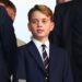 Príncipe George e Kate Middleton no Royal Remembrance Service