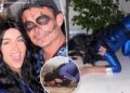 Rachel Lynn Matthews se veste como a astronauta Katy Perry em foto de Halloween com Orlando Bloom