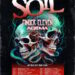 SOIL promete novas músicas a tempo para a turnê do outono de 2026 no Reino Unido com FINGER ELEVEN e ADEMA