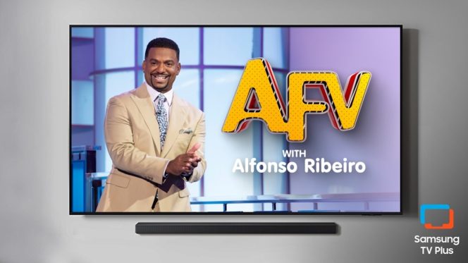 Samsung TV Plus e V10 Entertainment se preparam para lançar o primeiro canal FAST do America's Funniest Home Videos com Alfonso Ribeiro