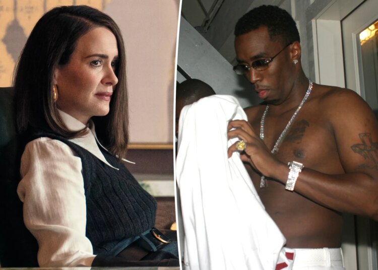 Sarah Paulson conta a piada maluca de Sean 'Diddy' Combs em 'All's Fair'