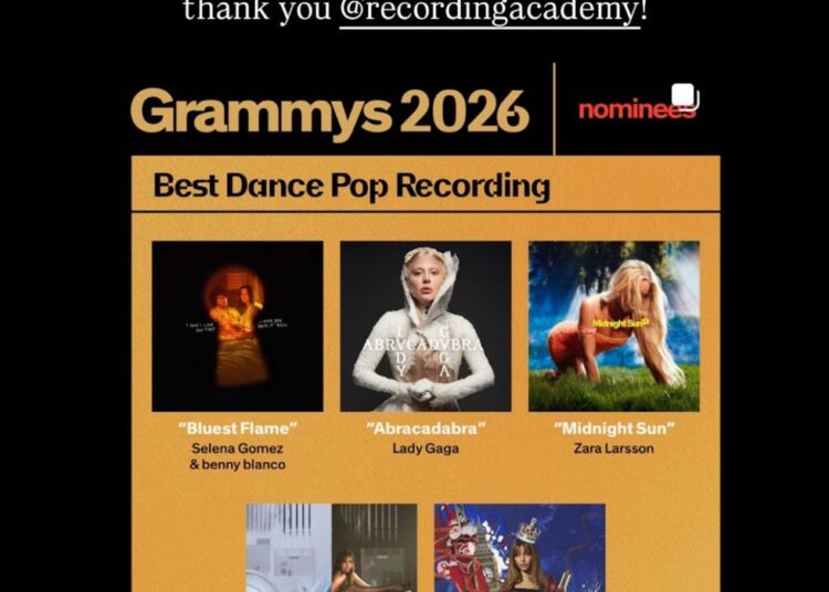 Selena Gomez comemora indicação ao Grammy com o marido Benny Blanco