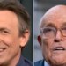 Seth Meyers assa Rudy Giuliani com este grande ‘segredo’ de Epstein