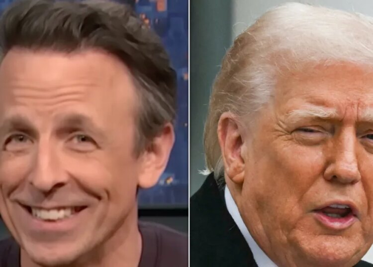 Seth Meyers festeja com a conversa bizarra de Trump sobre a Turquia: 'Tire-nos da nossa miséria'