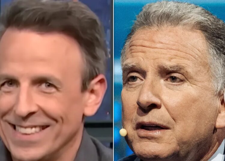Seth Meyers oferece conselhos ao enviado dos EUA sobre como lisonjear Trump