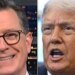 Stephen Colbert derruba a casa com uma piada suja de Trump