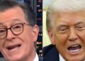 Stephen Colbert nomeia a única coisa no mundo pior que Trump