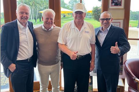 Steven Paul, associado de Donald Trump, em Doha: “As tarifas não seriam boas para o negócio do entretenimento”