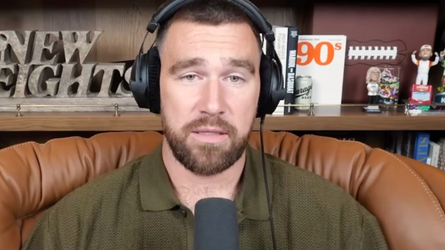 Teaser dos convidados do podcast de Travis Kelce dá início às especulações dos fãs