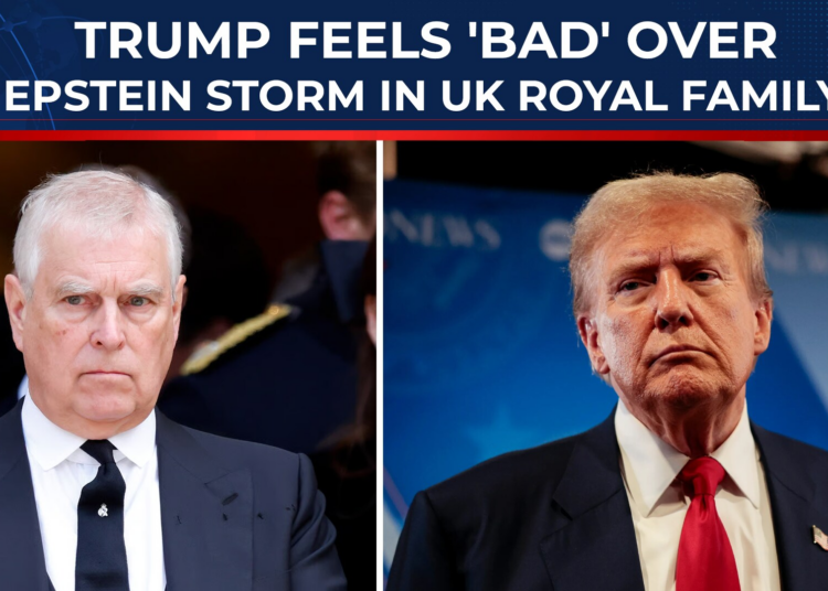 Trump se sente 'mal' pela perda de títulos do príncipe Andrew do Reino Unido por causa de links de Jeffrey Epstein | Realeza