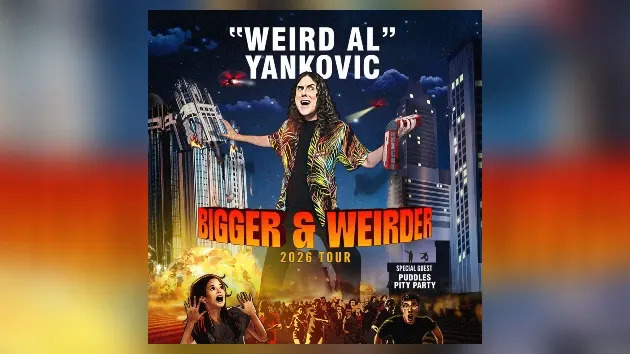 'Weird Al' Yankovic estende turnê Bigger & Weirder até 2026