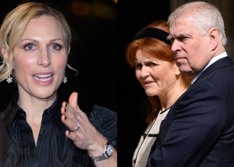 Zara Tindall conta uma dica de quatro palavras sobre os planos iminentes da Família Real para o Natal enquanto o drama de Andrew Mountbatten-Windsor continua