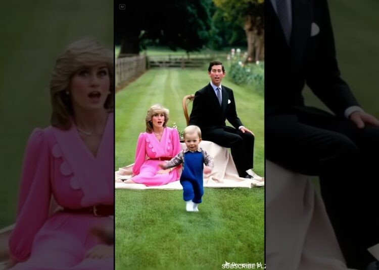 First steps of prince William #britishroyalfamily #kingcharles #princewilliam #diana