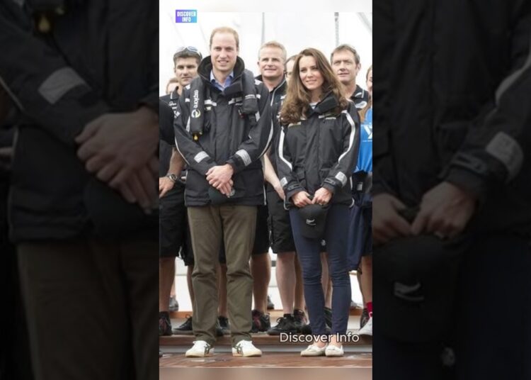 William & Kate’s Yacht Crew Glow-Up! ⛵👑 Life Jackets Never Looked This Royal #shorts #royalfamily