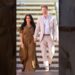Harry & Meghan’s Hand-Hold Heartmelt in Brown Glam! 💕👗 #meghanmarkle #shorts #royal