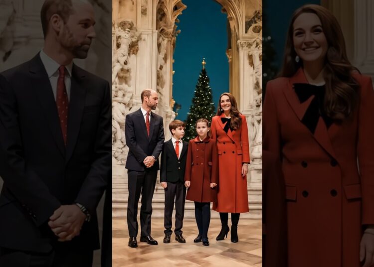William tries to dance in front of prince Louis, Charlotte and Catherine #britishroyalfamily#willium