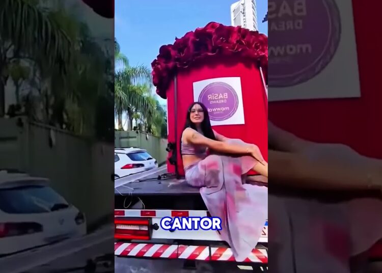 ZÉ FELIPE SURPREENDE ANA CASTELA COM UM CAMINHÃO DE FLORES! #fofoca #celebridades #famosos