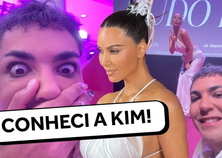 ENCONTREI A KIM KARDASHIAN NO BRASIL