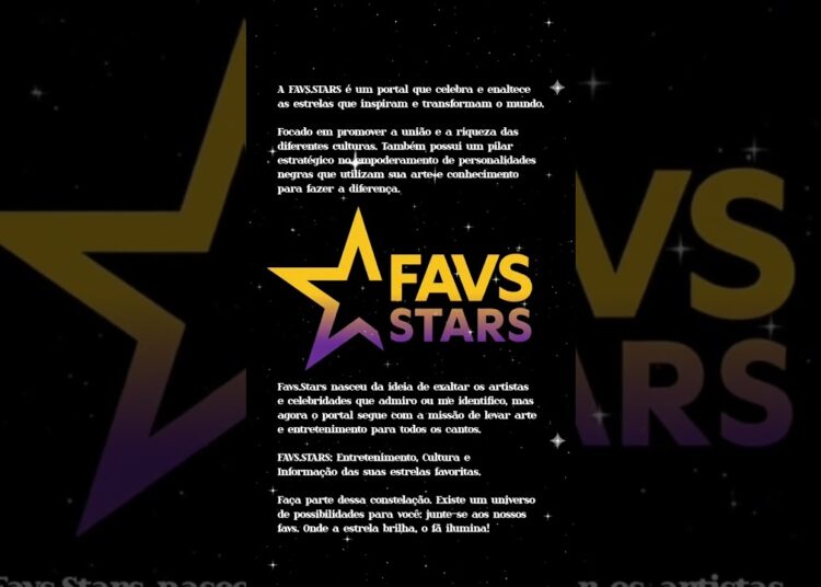 A FAVS.STARS é um portal que celebra e enaltece as estrelas que inspiram e transformam o mundo…