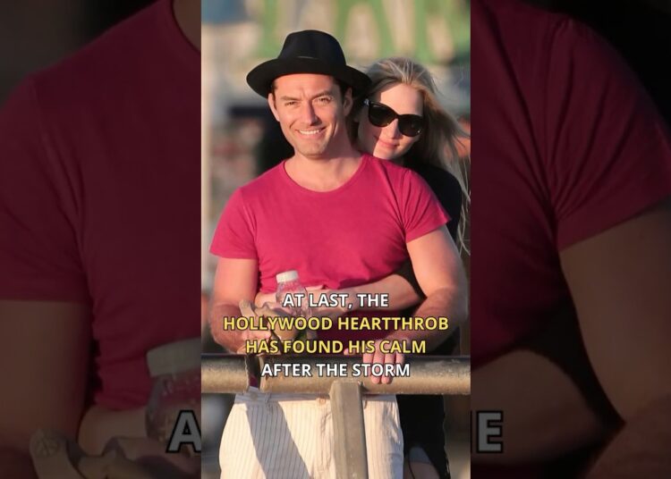 JUDE LAW’S CHAOTIC LOVE LIFE: 7 CHILDREN, 4 WOMEN & HIS CALM FINALLY!