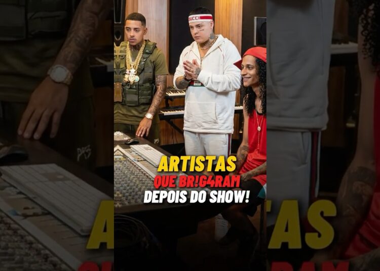 ARTISTAS que BR1G4RAM depois do SHOW! 🚨