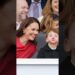 Louis acts funny, Kate laughs helpless! #royal #princelouis #princesscatherine #royalfamily