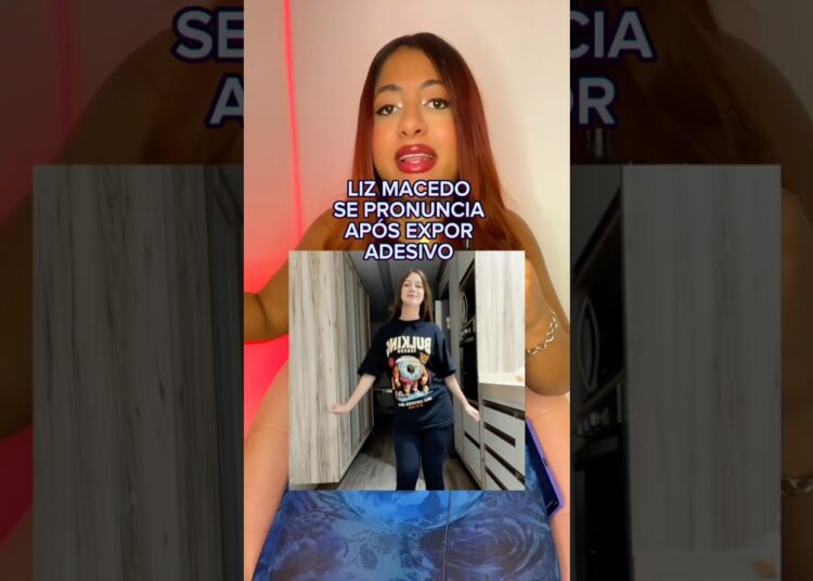 LIZ MACEDO É CRITICADA POR MOSTRAR ADESIVO ANT1C0NCEPCIONAL… #fofocas #polemica #noticias #fofoca