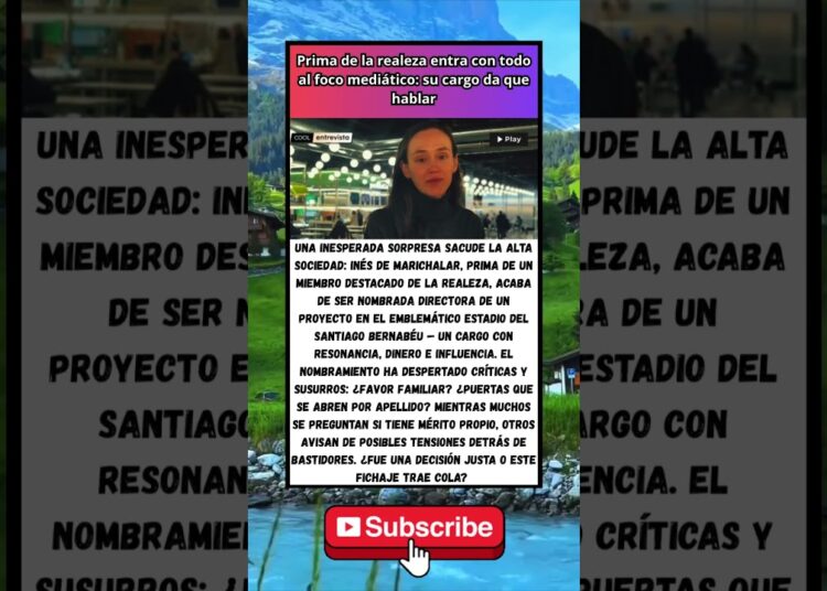 Prima de la realeza entra con todo al foco mediático: su cargo da que hablar