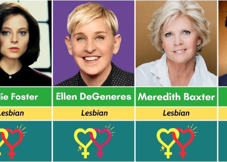 60 Hollywood Famous Lesbian Actors | Oldest to Youngest