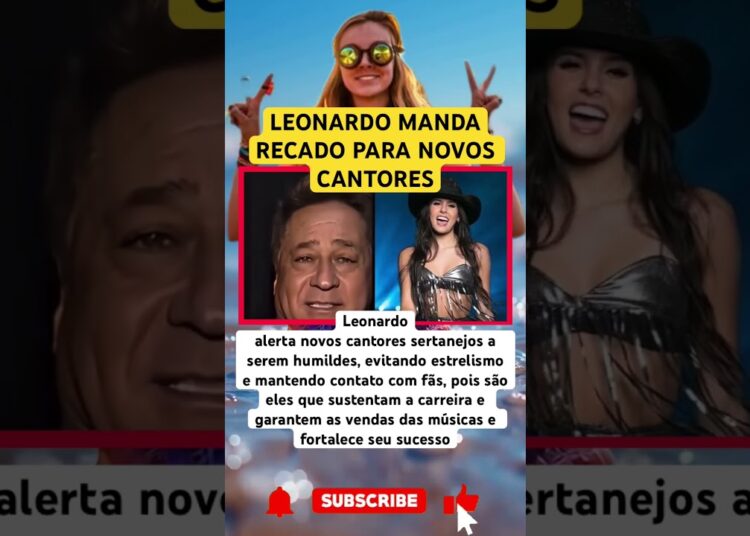 LEONARDO MANDA RECADO #feedshorts #fofoca