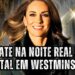 Uma noite real de Natal Kate à frente da realeza com seus três filhos em Westminster.