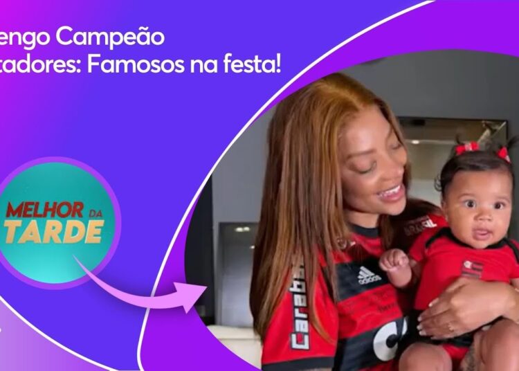 Flamengo Campeão Libertadores: Famosos na festa!