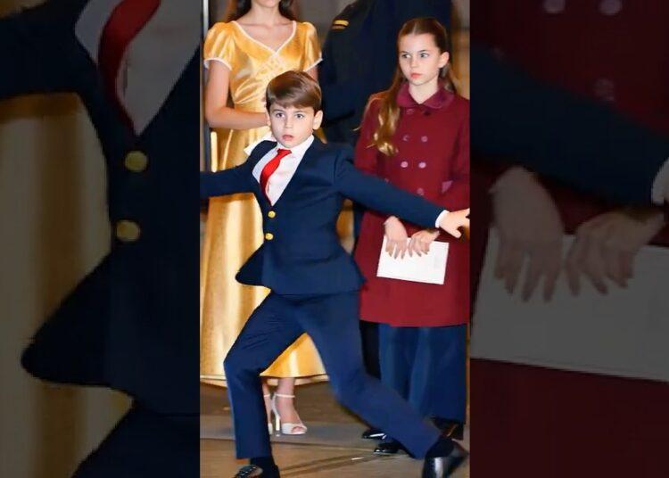 Mesmerizing moment: Louis’ dance steals the show 💫 #royal #princelouis #royalfamily #dance