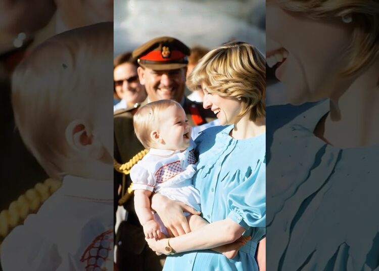 Sweet melting heart: William with Mom Diana#royal #princewilliam #princess #diana #royalfamily