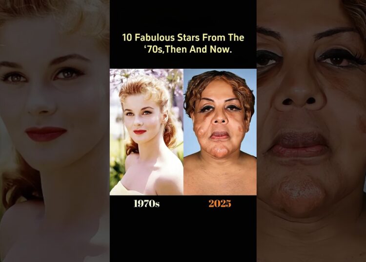 Top 10 Fabulous Stars of the 70s ✨ Then & Now! #shorts