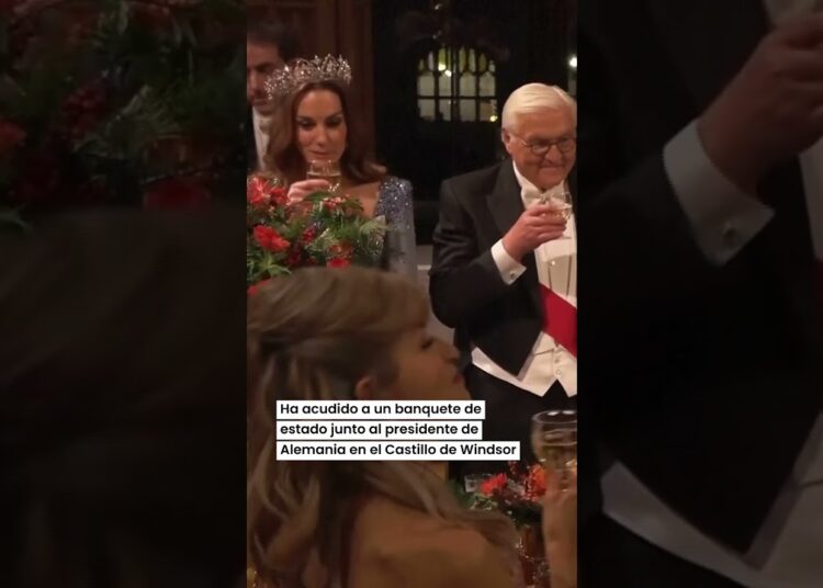 Kate Middleton y la tiara de más de 2600 diamantes #realeza #katemiddletonnews