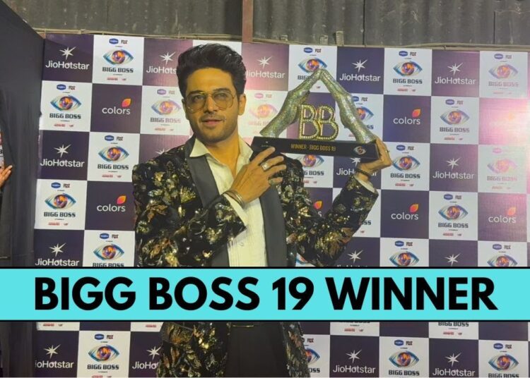 Bigg Boss 19 Winner Gaurav Khanna