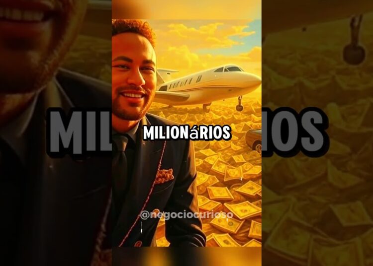 Os 3 Famosos Brasileiros mais ricos em 2025  #fortuna #neymar #anitta